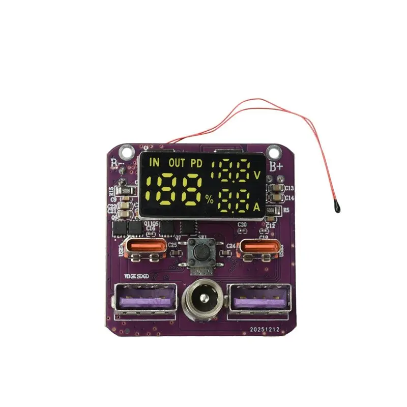ABIJ-Li- Battery Module 100W 20V 5A Fast Charge Discharge Functionality Protection Board For 4S Electronic Packs
ABIJ-Li- Battery Module 100W 20V 5A Fast Charge Discharge Functionality Protection Board For 4S Electronic Packs