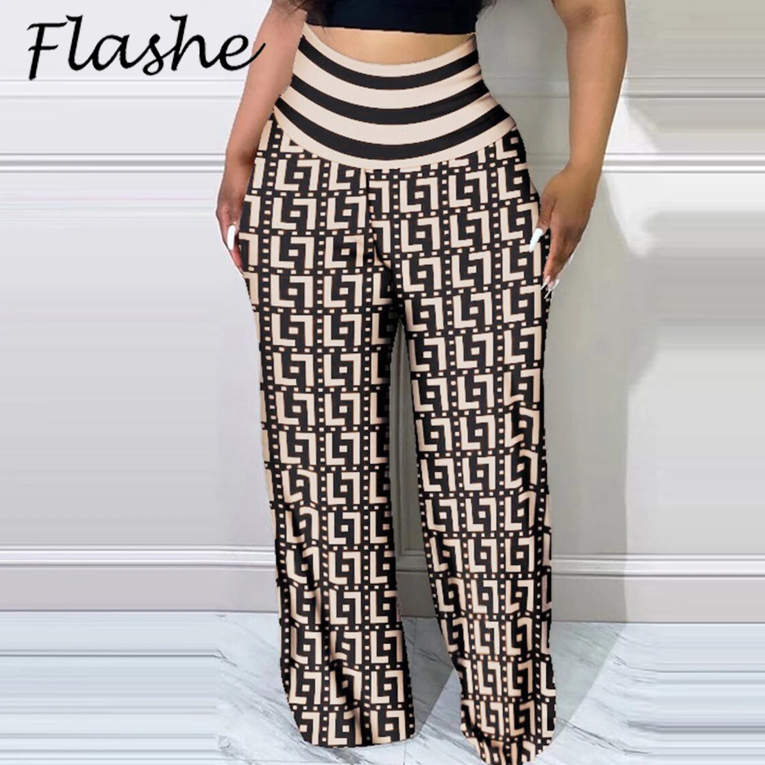 Autumn Pants Women Fashion High Waist Vintage Print Wide Leg Pants For Women Fashion Loose Pocket Long Trousers 2023
Autumn Pants Women Fashion High Waist Vintage Print Wide Leg Pants For Women Fashion Loose Pocket Long Trousers 2023