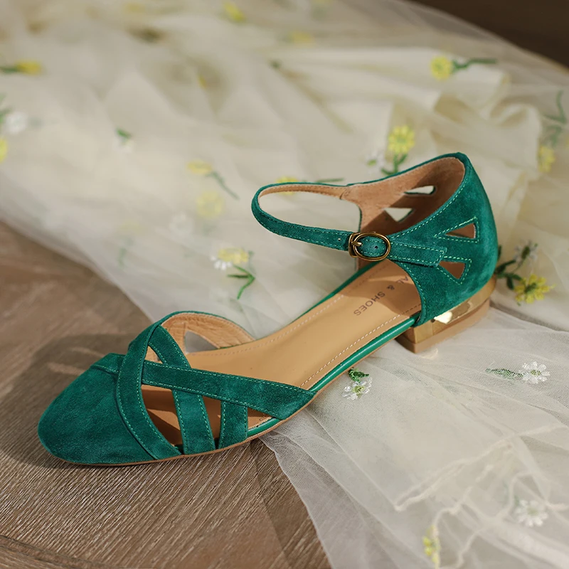 Retro Casual Flats With Buckle Korea Style Simple Shoes Closed Toe Chaussure FemmeWomens' Flats Kid Suede Lady Shoes For Female
Retro Casual Flats With Buckle Korea Style Simple Shoes Closed Toe Chaussure FemmeWomens' Flats Kid Suede Lady Shoes For Female