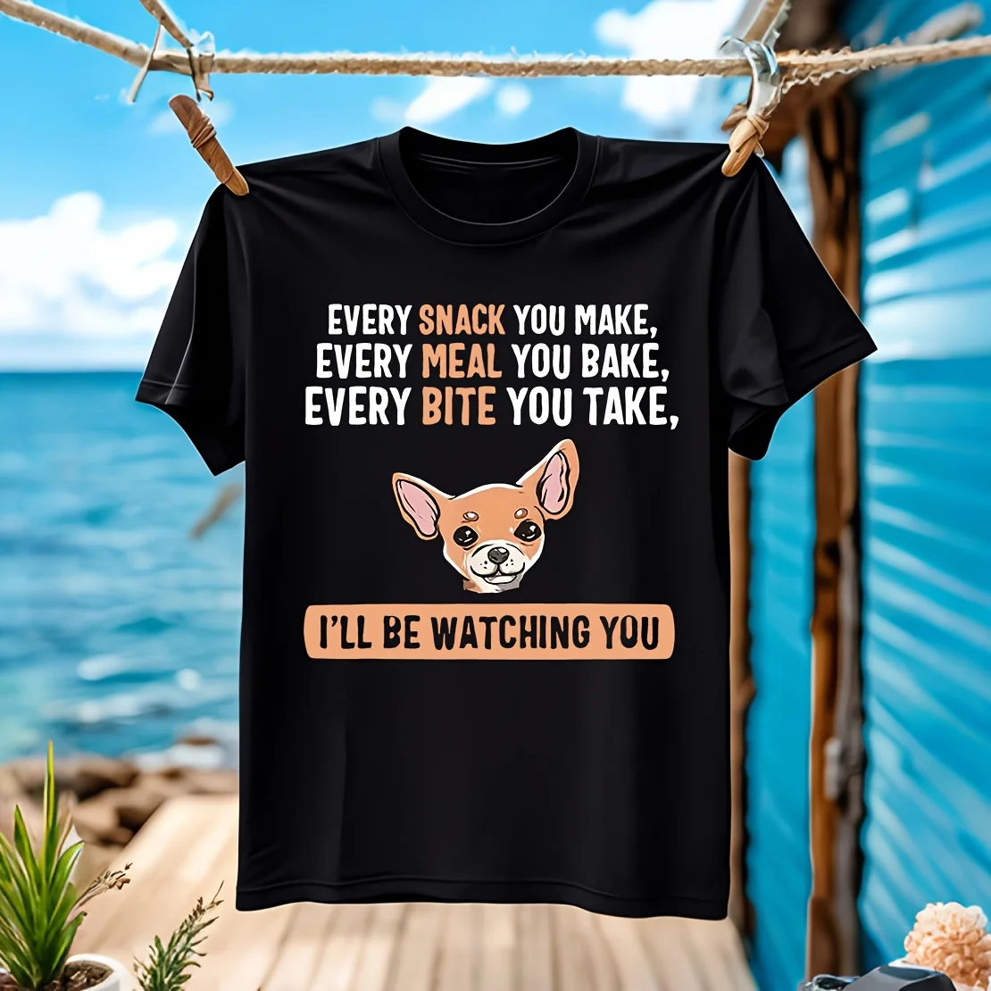 NWT Funny Chiweenie Dog Lover Every Snack You Make Men's T-shirt 100% Cotton Casual Breathable Confortable sports occasions avai
NWT Funny Chiweenie Dog Lover Every Snack You Make Men's T-shirt 100% Cotton Casual Breathable Confortable sports occasions avai