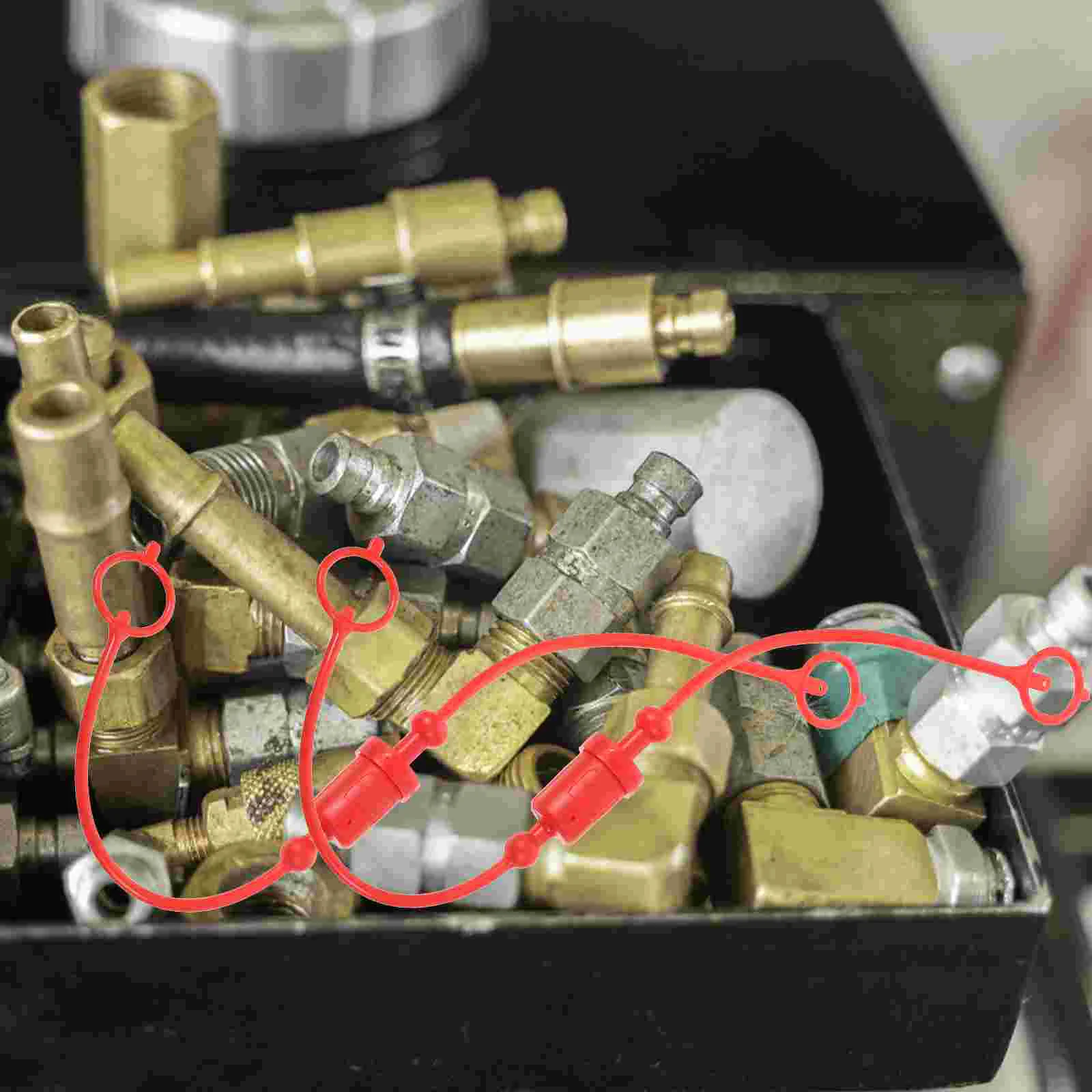 2 Sets Connector Dust Protection Cap Hydraulic Caps 1/4 Tractor Coupler Collector and Plugs
2 Sets Connector Dust Protection Cap Hydraulic Caps 1/4 Tractor Coupler Collector and Plugs