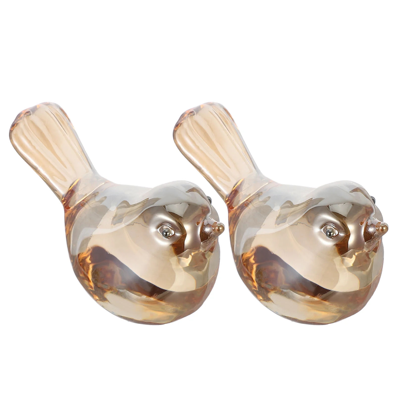 2Pcs Crystal Bird Sculpture Elegant Glass Home Decor for Living Room Bedroom Office Small Decorative Art Ornaments
2Pcs Crystal Bird Sculpture Elegant Glass Home Decor for Living Room Bedroom Office Small Decorative Art Ornaments