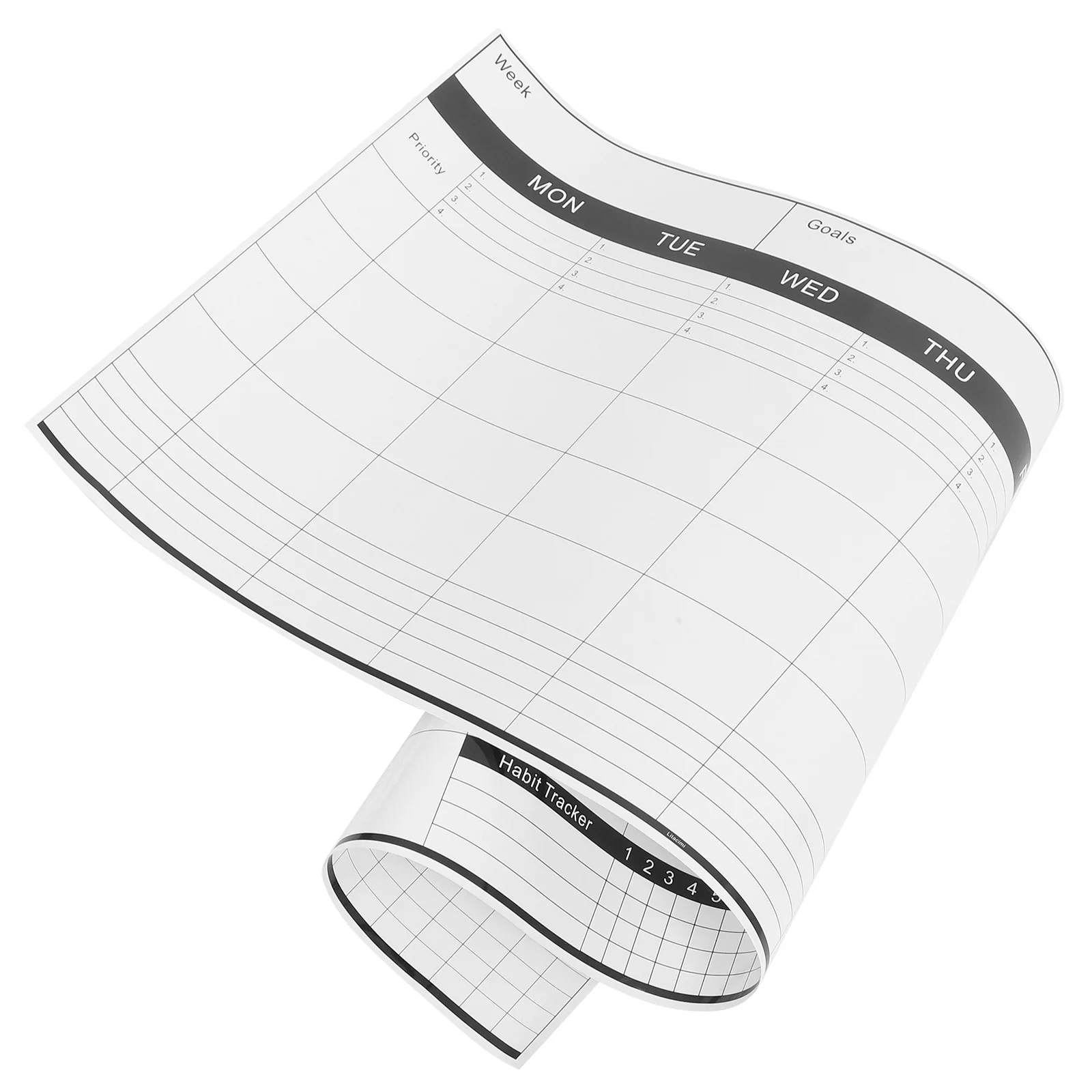 Erasable Blackboard Double Sided Dry Erase Weekly Planner Chart Coated Paper Wall Whiteboard for Home Office Use Built to Last
Erasable Blackboard Double Sided Dry Erase Weekly Planner Chart Coated Paper Wall Whiteboard for Home Office Use Built to Last