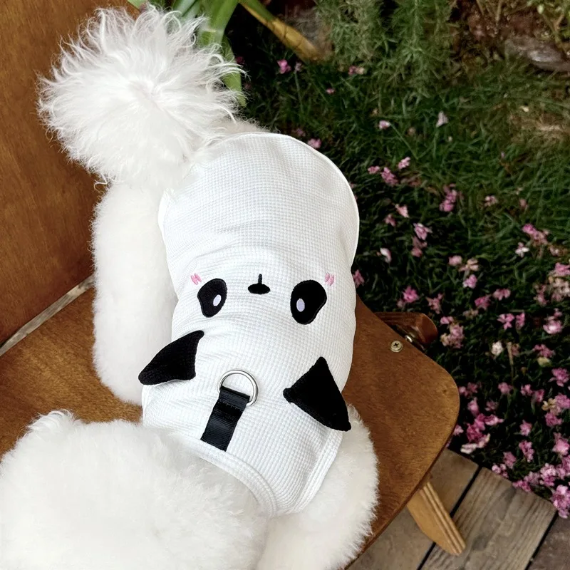 2025 White Panda Dog Vest Thin Pet Waffle Pullover Teddy Cartoon Two Legs Clothes Summer Leashable Dog Clothes
2025 White Panda Dog Vest Thin Pet Waffle Pullover Teddy Cartoon Two Legs Clothes Summer Leashable Dog Clothes
