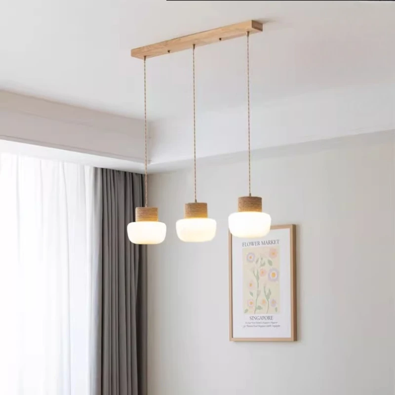 Nordic Wooden Chandelier LED Glass Lampshade Kitchen Living Room Restaurant Corridor Bar Counter Study Log Style Pendant Lights
Nordic Wooden Chandelier LED Glass Lampshade Kitchen Living Room Restaurant Corridor Bar Counter Study Log Style Pendant Lights