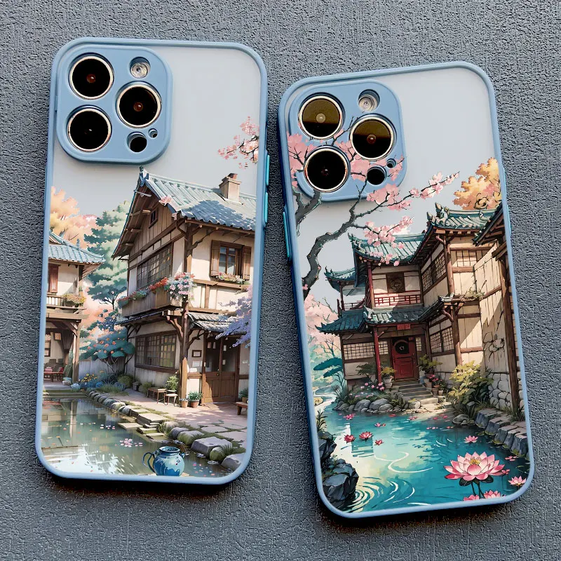 Vintage Oil Painting House Phone Case For iPhone 17 16 15 11 12 14 13 Pro Max Mini X XS XR 7 Plus 16E Air Shockproof Matte Cover
Vintage Oil Painting House Phone Case For iPhone 17 16 15 11 12 14 13 Pro Max Mini X XS XR 7 Plus 16E Air Shockproof Matte Cover