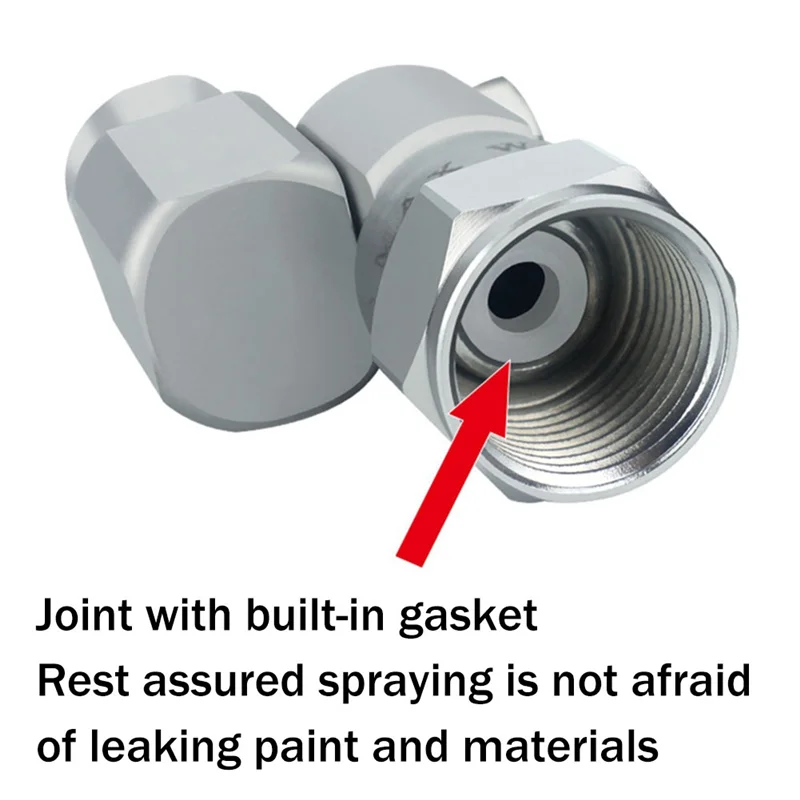 AF89-Universal Swivel Joint With Sprayer Base Guard & 517 Tip For Airless Sprayer Of Airless Spraying Machine Sprayer
AF89-Universal Swivel Joint With Sprayer Base Guard & 517 Tip For Airless Sprayer Of Airless Spraying Machine Sprayer