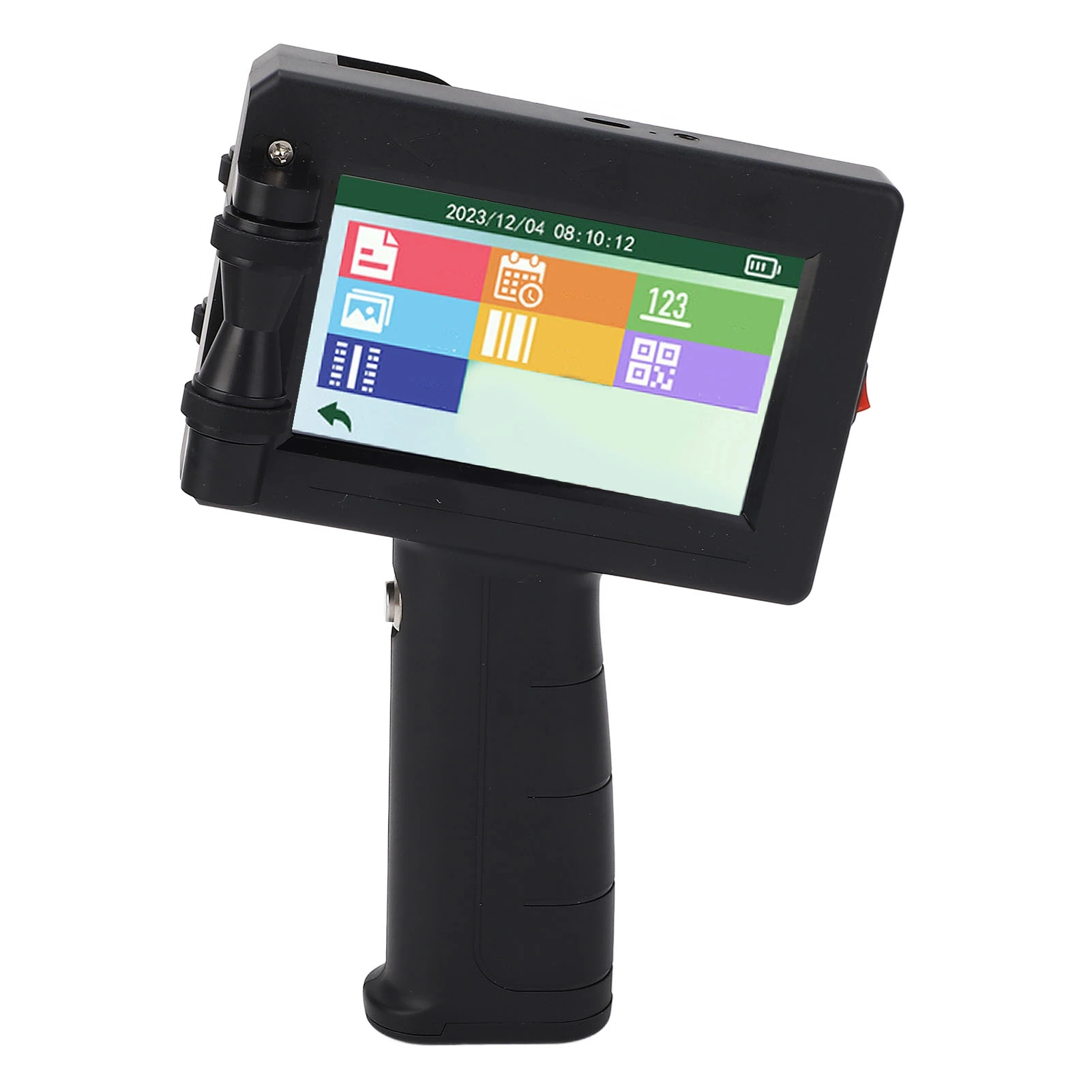 12.7mm Inkjet Label Printer 300-600DPI Adjustable Inkjet Printer Gun 4.3in LED Touch Screen Date Time BatchNumber Printing Tools
12.7mm Inkjet Label Printer 300-600DPI Adjustable Inkjet Printer Gun 4.3in LED Touch Screen Date Time BatchNumber Printing Tools