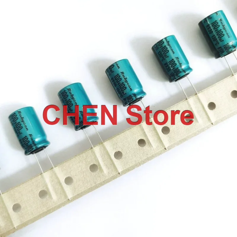 10PCS/50PCS original Rubycon RX30 100V100UF 12.5X20MM 130C electrolytic capacitor 100UF 100V free shipping
10PCS/50PCS original Rubycon RX30 100V100UF 12.5X20MM 130C electrolytic capacitor 100UF 100V free shipping