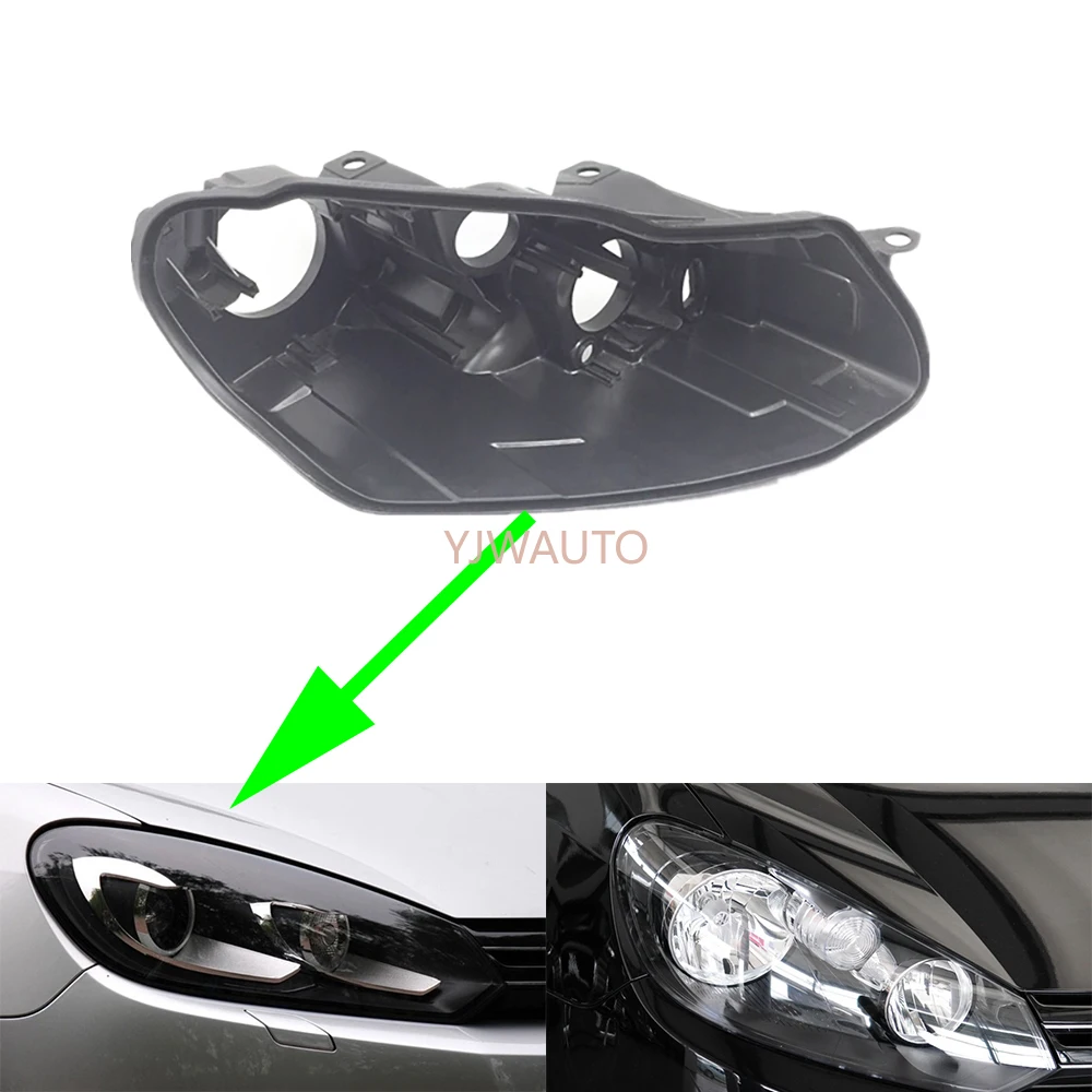 For VW Golf MK6 2011 2012 2013 2014 Headlamp House Car Headlight Base Replacement Rear Front Lamp Holder Auto Light Back Support
For VW Golf MK6 2011 2012 2013 2014 Headlamp House Car Headlight Base Replacement Rear Front Lamp Holder Auto Light Back Support