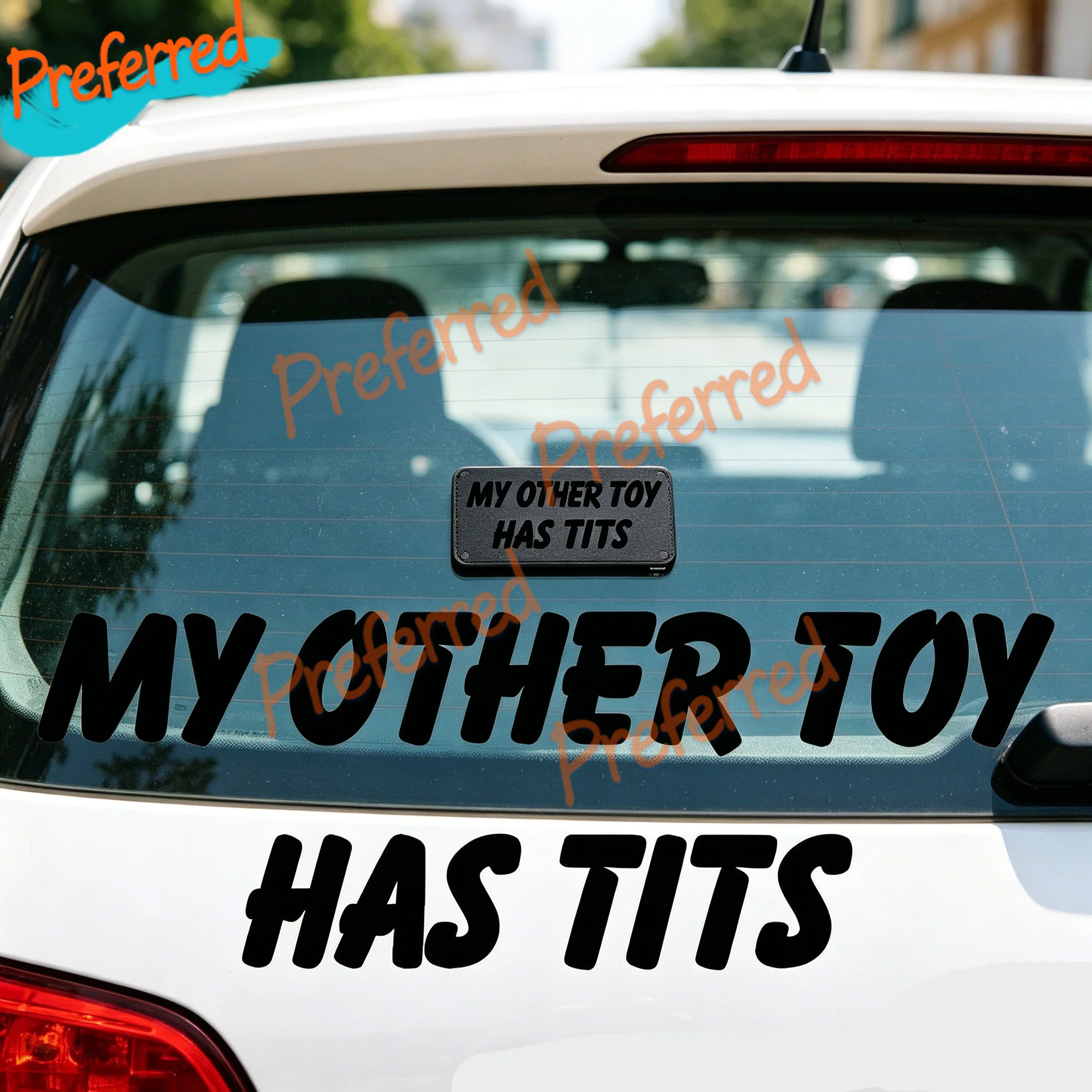 2x My Other Toy Has Tit S Car Sticker JDM Dub Funny Humour Laugh Rude Modified Race Customizable in Any Sticker Size
2x My Other Toy Has Tit S Car Sticker JDM Dub Funny Humour Laugh Rude Modified Race Customizable in Any Sticker Size