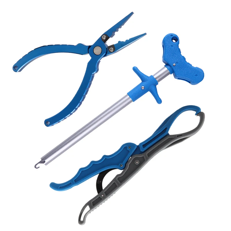 Fishing Tongs Hook Remover Stainless Steel Long Nose Fishing tongs Braided Knife Forked ring Tongs Portable fishing multifunctio
Fishing Tongs Hook Remover Stainless Steel Long Nose Fishing tongs Braided Knife Forked ring Tongs Portable fishing multifunctio