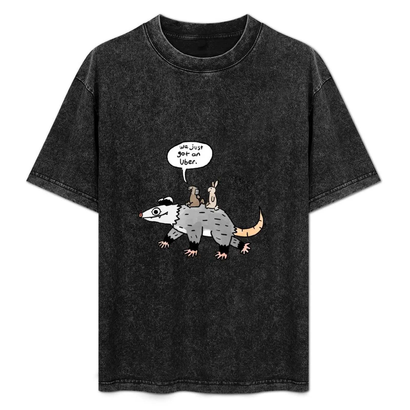 Possum Rideshare! T-Shirt Casual Loose Fit Summer Tee Shirt
Possum Rideshare! T-Shirt Casual Loose Fit Summer Tee Shirt