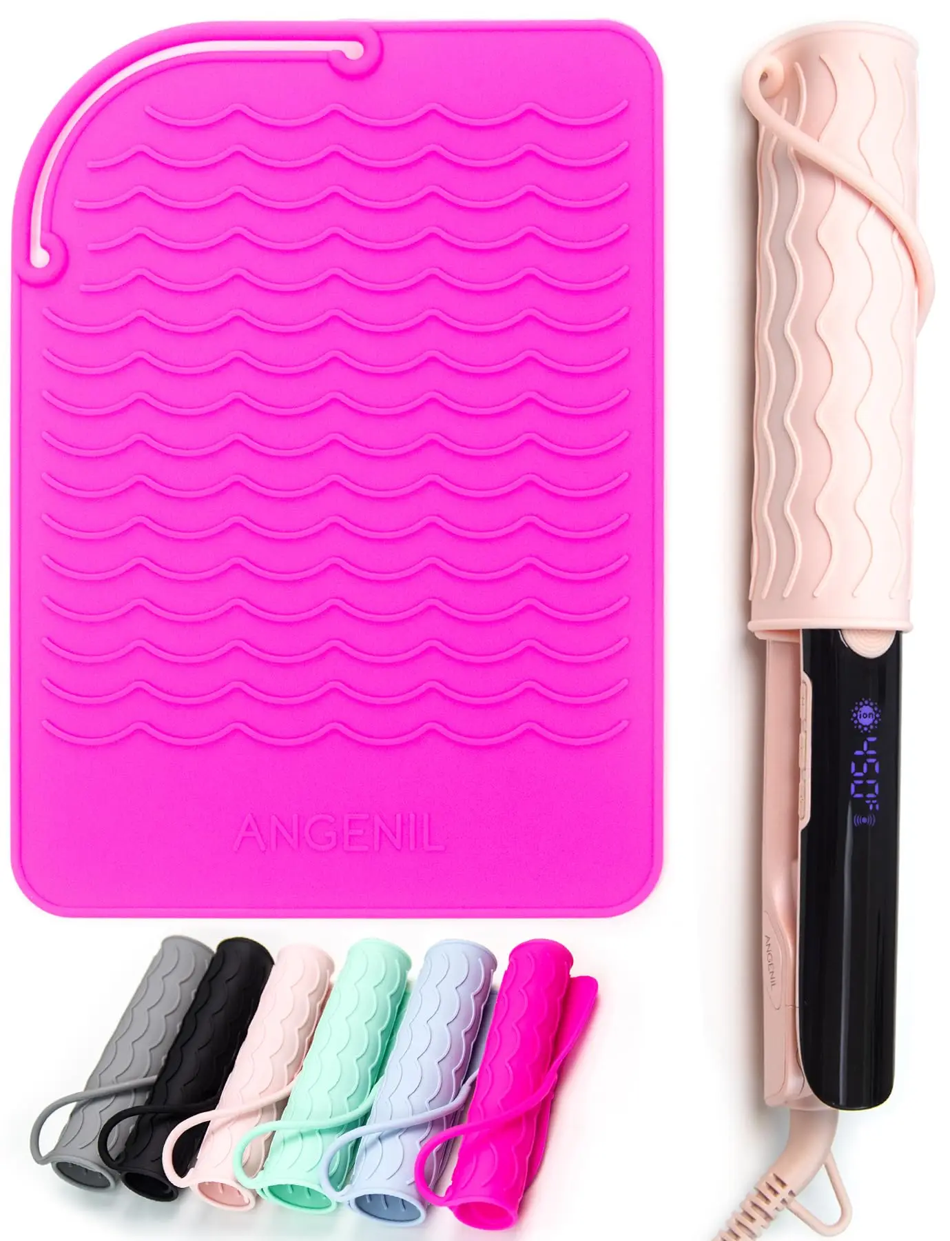 Heat Resistant Mat Straightener Pad Curling Iron Sleeve Flat Iron Silicone Mat Curling Iron Straightener Burn Case for Hair Tool
Heat Resistant Mat Straightener Pad Curling Iron Sleeve Flat Iron Silicone Mat Curling Iron Straightener Burn Case for Hair Tool