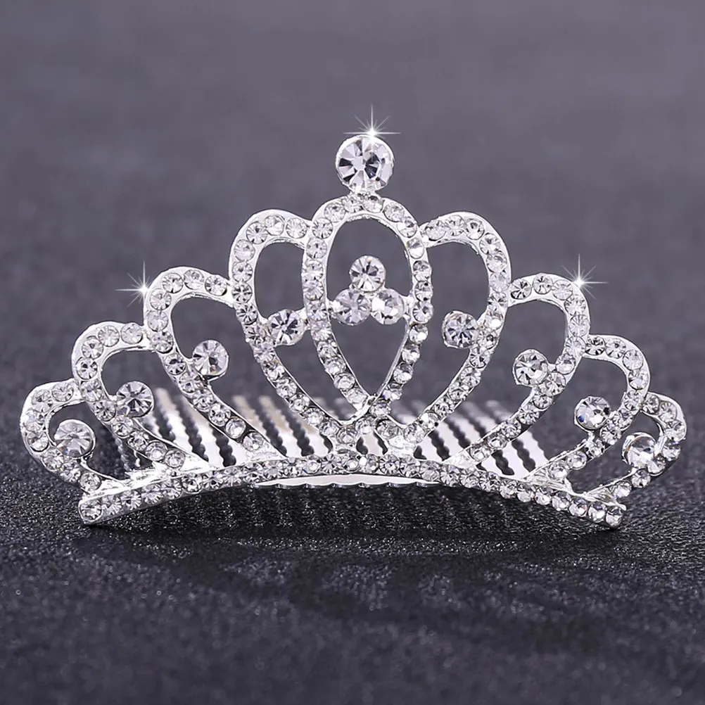 Girls Crystal Headdress Multicolor Crown Comb Hair Accessories Kids Elegant Durable Lightweight Proms Parties Birthdays Pageants
Girls Crystal Headdress Multicolor Crown Comb Hair Accessories Kids Elegant Durable Lightweight Proms Parties Birthdays Pageants