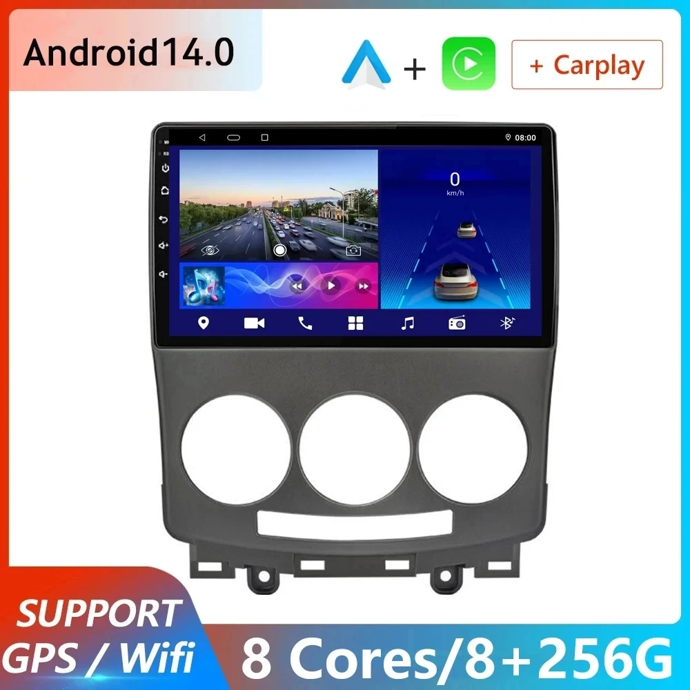 2Din Wireless Carplay Android 14 Car Radio for Mazda 5 2005-2010 Multimedia Video Player Stereo Navigation Speakers Head Unit
2Din Wireless Carplay Android 14 Car Radio for Mazda 5 2005-2010 Multimedia Video Player Stereo Navigation Speakers Head Unit
