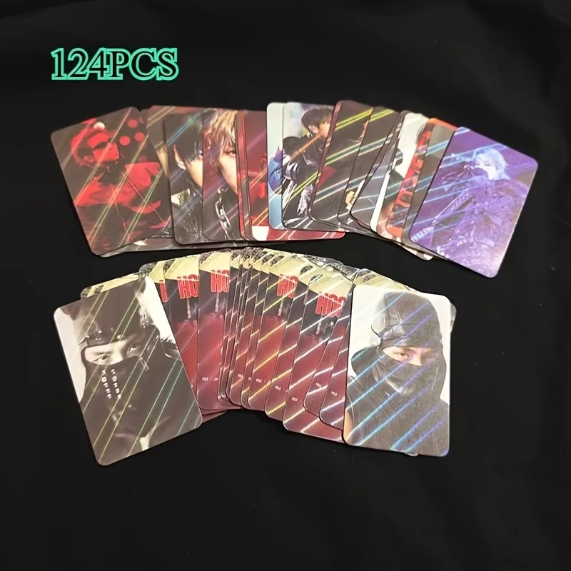 124Photo Card Trading Game Set,Including60A card and64Stickers,Suitable for collectors,B-TThemed postcard gift box set,Valentine
124Photo Card Trading Game Set,Including60A card and64Stickers,Suitable for collectors,B-TThemed postcard gift box set,Valentine