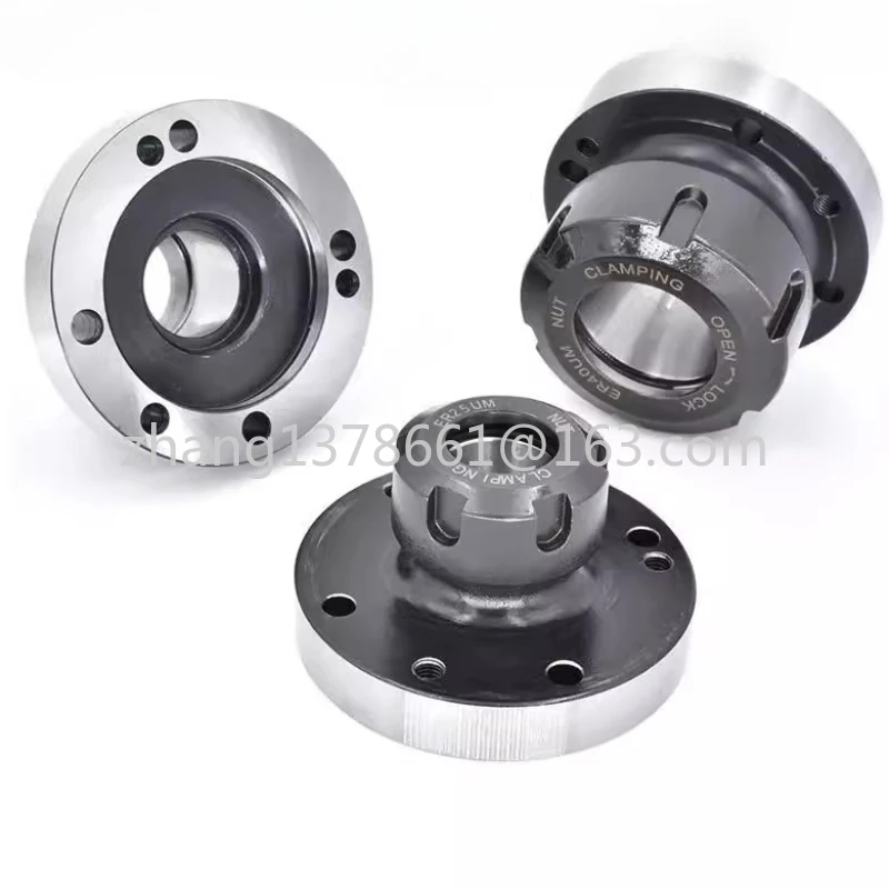 High precision chuck seat ER25 collet diameter 80MM Seven-hole chuck seat ER25-D80 straight hole
High precision chuck seat ER25 collet diameter 80MM Seven-hole chuck seat ER25-D80 straight hole