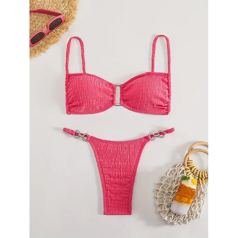 Sexy Bandeau Micro Bikinis Sexy Women Swimsuits Female Swimwear 2025 New Thong Bikini Set Bathing Suit Swimming Suits Beachwear
Sexy Bandeau Micro Bikinis Sexy Women Swimsuits Female Swimwear 2025 New Thong Bikini Set Bathing Suit Swimming Suits Beachwear