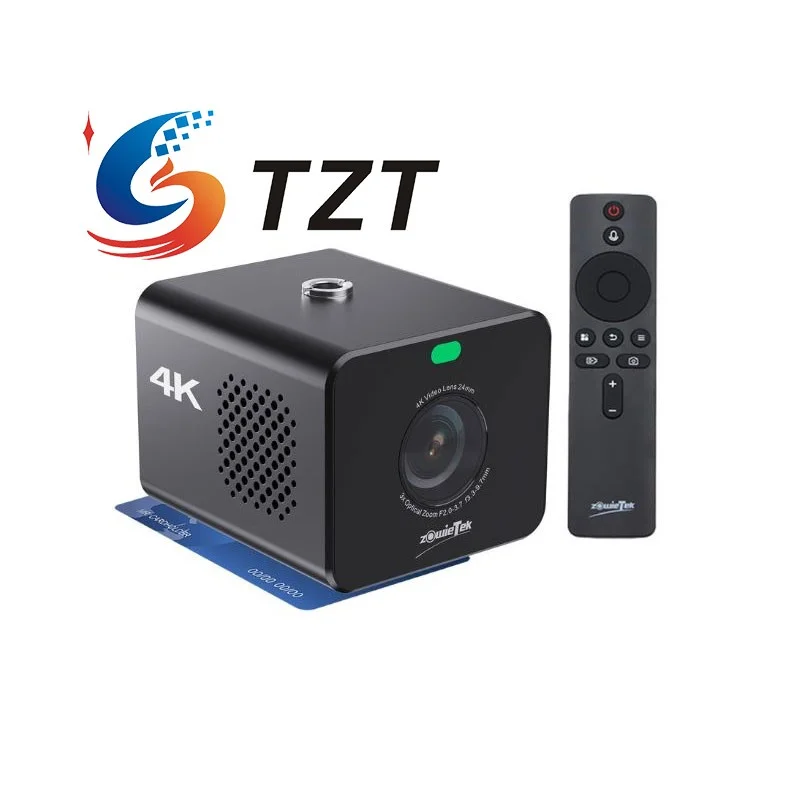 TZT Portable 4K POV Zoom Camera 3X Optical Zooming Auto-focus Support HDMI-compatible/3G-SDI Output (No NDI/With NDI/No Mic)
TZT Portable 4K POV Zoom Camera 3X Optical Zooming Auto-focus Support HDMI-compatible/3G-SDI Output (No NDI/With NDI/No Mic)