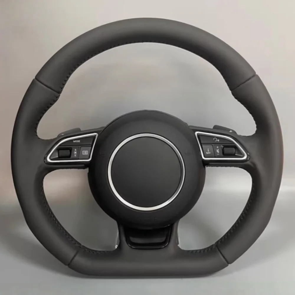 Custom Black Leather 8T S6 C7 S7 G8 RS Q3 8U SQ5 8R S1 8X S3 8V Sportback S4 B8 Car Steering Wheel Braid Cover For Audi S5
Custom Black Leather 8T S6 C7 S7 G8 RS Q3 8U SQ5 8R S1 8X S3 8V Sportback S4 B8 Car Steering Wheel Braid Cover For Audi S5