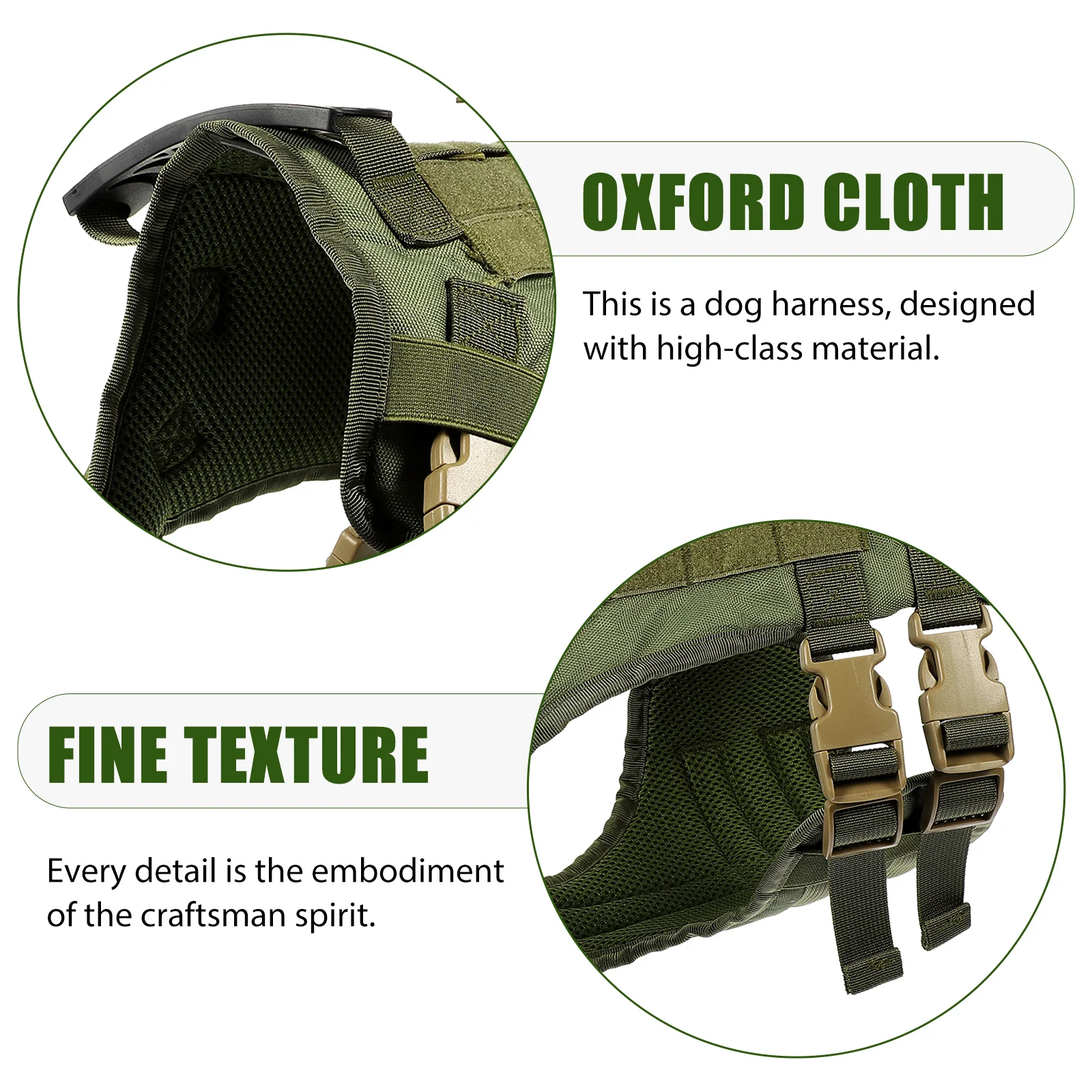 Oxford Fabric Dog Harness Durable Tear Resistant Lightweight for Large Breeds Like Pet Accessory
Oxford Fabric Dog Harness Durable Tear Resistant Lightweight for Large Breeds Like Pet Accessory