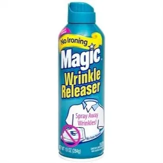 Wrinkle Releaser Spray 10 oz Cans Pack of 6 for Quick Wrinkle Removal and Fresh Scent
Wrinkle Releaser Spray 10 oz Cans Pack of 6 for Quick Wrinkle Removal and Fresh Scent