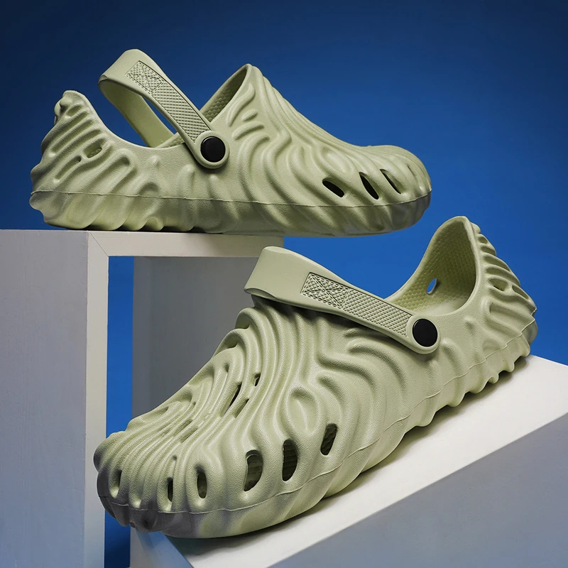 Men's Summer 2026 Anti-Slip Stream Trekking Clog Shoes Coconut Fingerprint Wave Wading Fishing Beach Shoes Breathable Hollow out
Men's Summer 2026 Anti-Slip Stream Trekking Clog Shoes Coconut Fingerprint Wave Wading Fishing Beach Shoes Breathable Hollow out