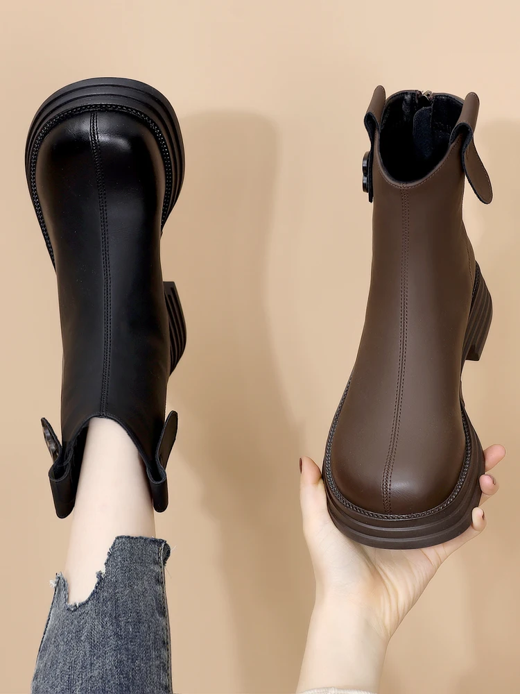 Slimming Chelsea ort Boots Women's 2025 Spring New Thi Bot Briti Sle Boots Soft Bot e Sta Slim Boots
Slimming Chelsea ort Boots Women's 2025 Spring New Thi Bot Briti Sle Boots Soft Bot e Sta Slim Boots