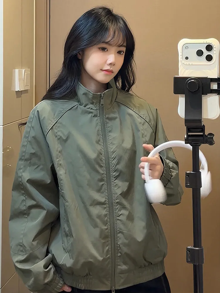 Военная американская рабочая куртка Cleanfit в стиле деконструкции с воротником-стойкой, бейсбольная, весенняя
Военная американская рабочая куртка Cleanfit в стиле деконструкции с воротником-стойкой, бейсбольная, весенняя