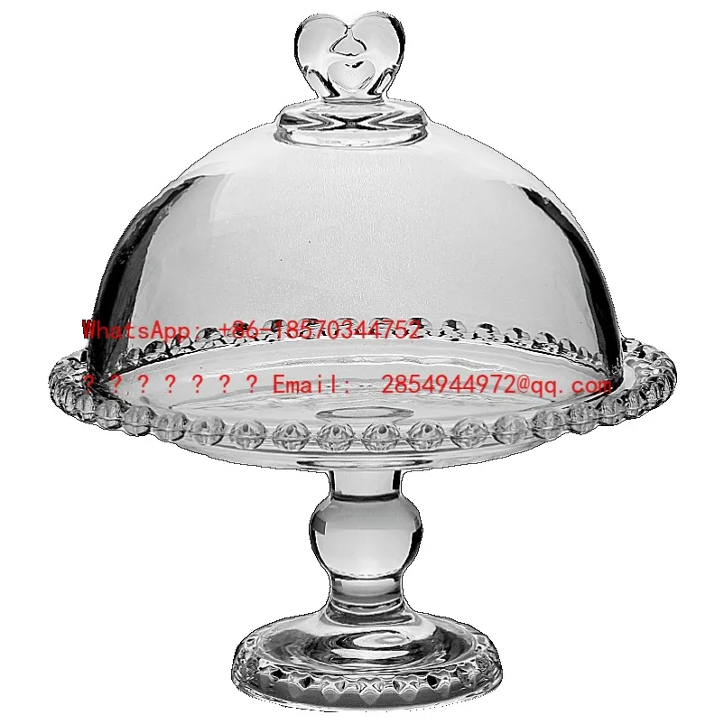 L French Love Cake High Foot Plate Cover Set Glass Fruit Plate Dessert Dessert with Lid Display Plate
L French Love Cake High Foot Plate Cover Set Glass Fruit Plate Dessert Dessert with Lid Display Plate