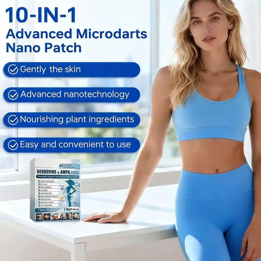 10-in-1 Nano Microneedle Patch Natural Gentle Moisturizing & Firming Skin for Women Men ≤0.3mm Microdarts Patches
10-in-1 Nano Microneedle Patch Natural Gentle Moisturizing & Firming Skin for Women Men ≤0.3mm Microdarts Patches