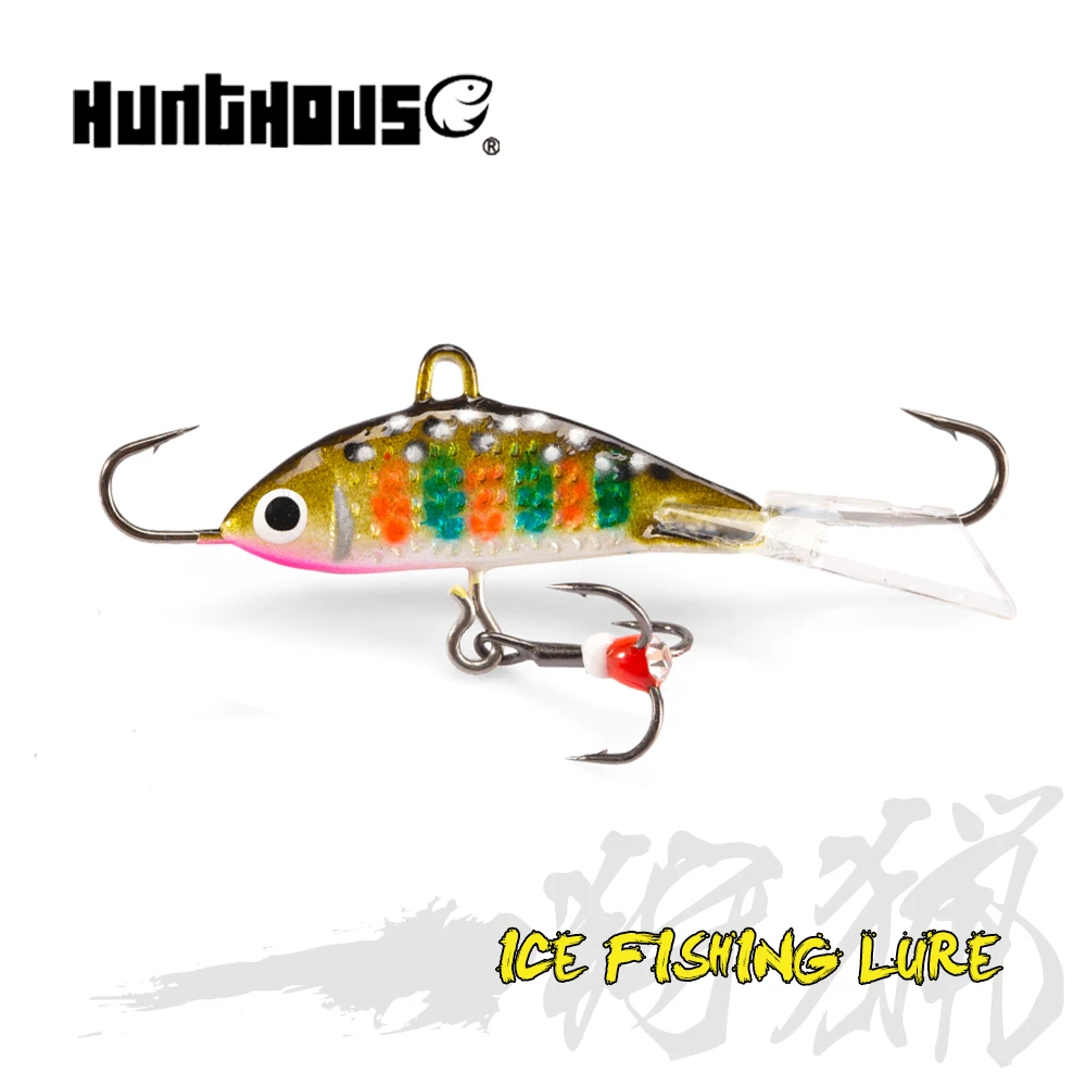 Hunthouse Ice Winter Fishing Lure Jigging Hard Bait Sinking 30mm/8g 38mm/14g 43mm/20g Vib Vibration Balance Bass Pike Perch Fish
Hunthouse Ice Winter Fishing Lure Jigging Hard Bait Sinking 30mm/8g 38mm/14g 43mm/20g Vib Vibration Balance Bass Pike Perch Fish