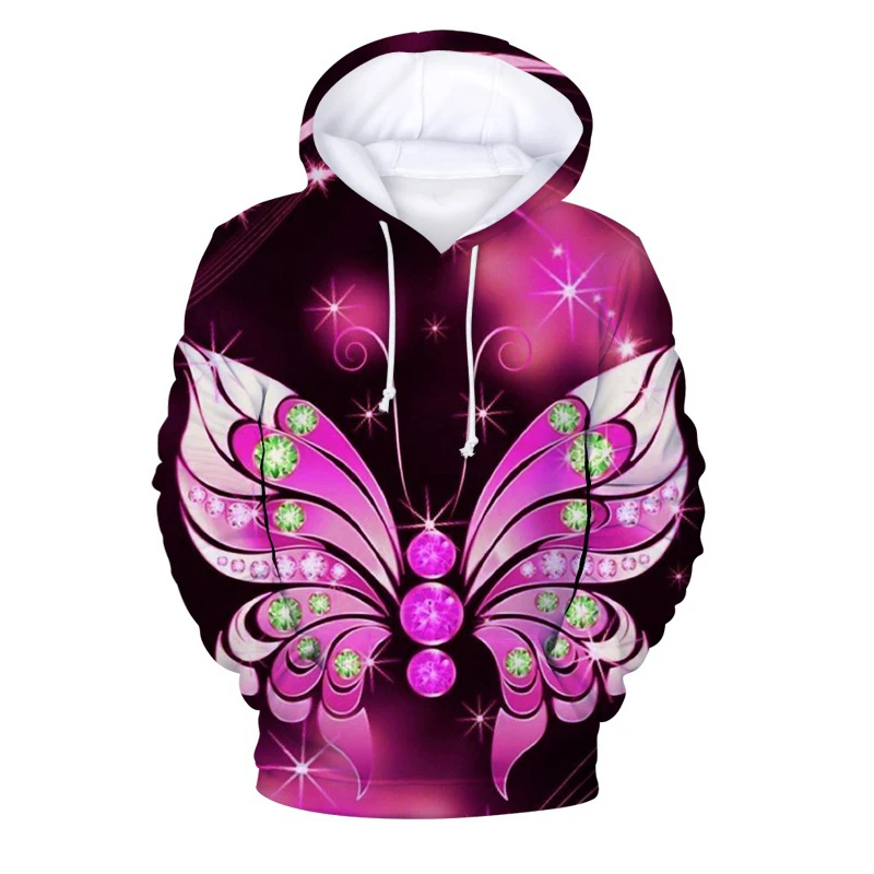 Fashion Colorful Butterfly 3D Print Hoodies Women Streetwear Pullovers Hoodie Hooded Sweatshirts Woman Tops Clothing Hoodies
Fashion Colorful Butterfly 3D Print Hoodies Women Streetwear Pullovers Hoodie Hooded Sweatshirts Woman Tops Clothing Hoodies