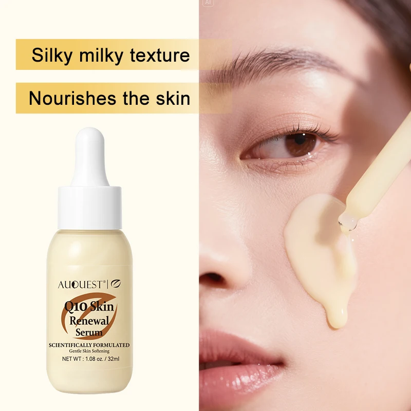 AuQuest Q10 Skin Renewal Serum Brightens Skin Tone Improve Sagging Facial Serum Moisturzing Shrink Pores Smooth Face Serum Care
AuQuest Q10 Skin Renewal Serum Brightens Skin Tone Improve Sagging Facial Serum Moisturzing Shrink Pores Smooth Face Serum Care