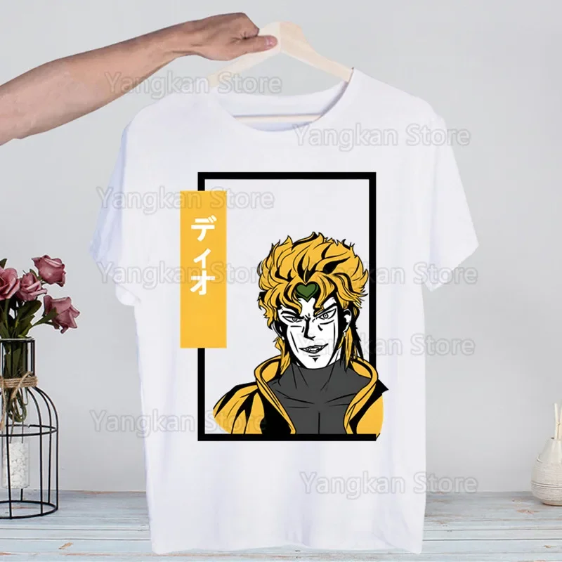 Jojos Bizarre Adventure T Shirt Novelty Funny Vintage Crew Neck Men's T-Shirt Humor Women Top Tee Gift Humor Streetwear
Jojos Bizarre Adventure T Shirt Novelty Funny Vintage Crew Neck Men's T-Shirt Humor Women Top Tee Gift Humor Streetwear