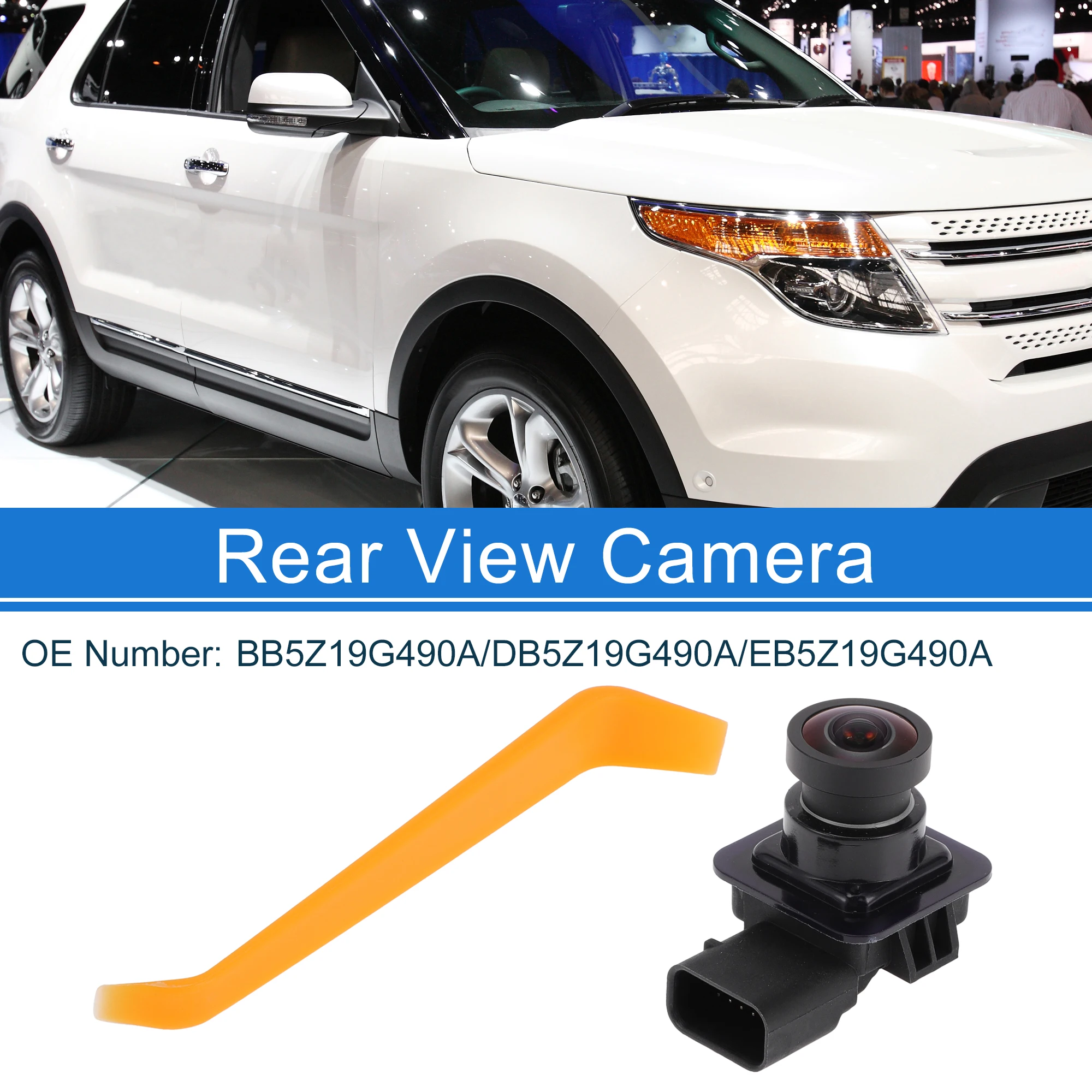 UXCELL 1 Pcs Rear View Camera for Ford Explorer 2011-2013 License Plate Park Assist Camera Backup Reverse Camera with Tool
UXCELL 1 Pcs Rear View Camera for Ford Explorer 2011-2013 License Plate Park Assist Camera Backup Reverse Camera with Tool