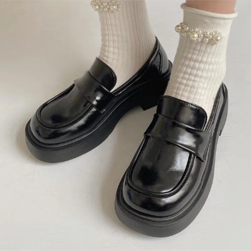 Женские лоферы в британском стиле, весенне-осенняя модная обувь в стиле ретро, темпераментная обувь без шнуровки из искусственной кожи C960
Женские лоферы в британском стиле, весенне-осенняя модная обувь в стиле ретро, темпераментная обувь без шнуровки из искусственной кожи C960