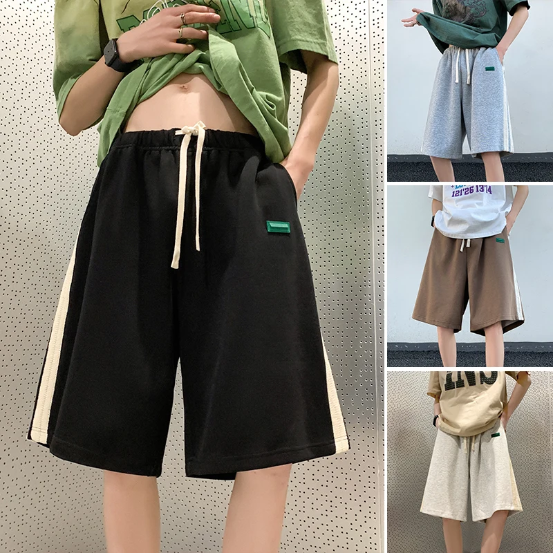 Men's Summer Casual Fitn orts American Retro Loose Baskeall Five-Quarter Trousers Trendy Spor Pants Straight Leg
Men's Summer Casual Fitn orts American Retro Loose Baskeall Five-Quarter Trousers Trendy Spor Pants Straight Leg