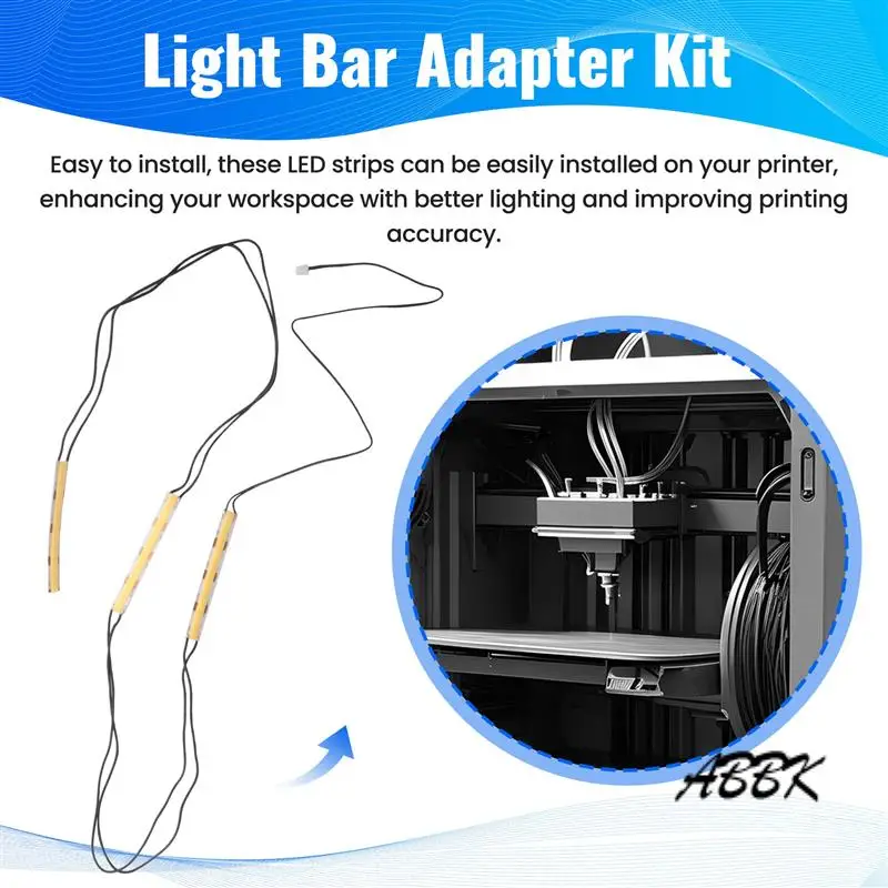 ABBK-LED Strip Lights Forbambu Lab P1P COB High Brightness High Density Light Bar Can Connected Lighting Kit
ABBK-LED Strip Lights Forbambu Lab P1P COB High Brightness High Density Light Bar Can Connected Lighting Kit