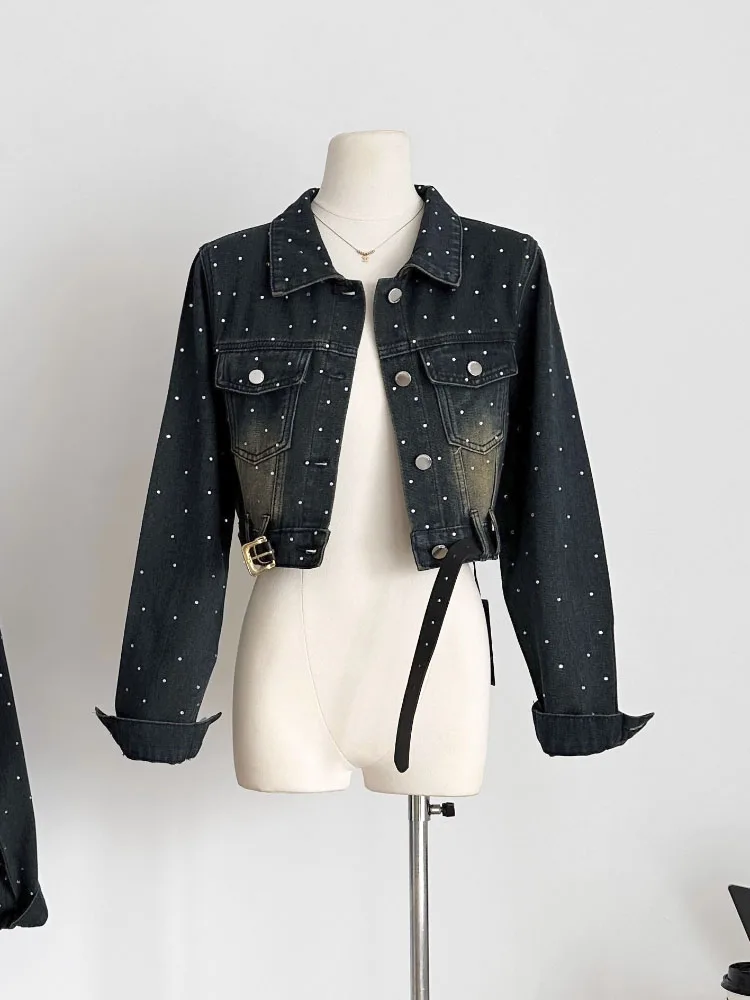American Vintage Denim Jacket Women's Vintage Autumn Chic Fashion Cute Blue Long-sleeved Jacket For Women
American Vintage Denim Jacket Women's Vintage Autumn Chic Fashion Cute Blue Long-sleeved Jacket For Women