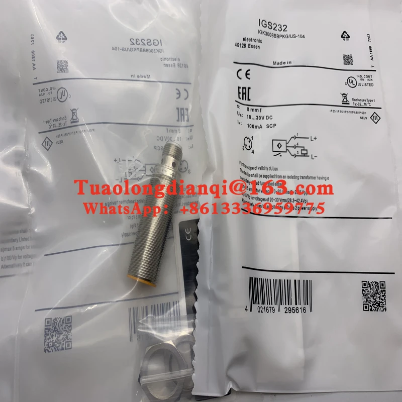 IGS233 IGS234 IGS252 IGS235 IGS216 IGS217 новый оригинальный датчик приближения, гарантия один год
IGS233 IGS234 IGS252 IGS235 IGS216 IGS217 новый оригинальный датчик приближения, гарантия один год