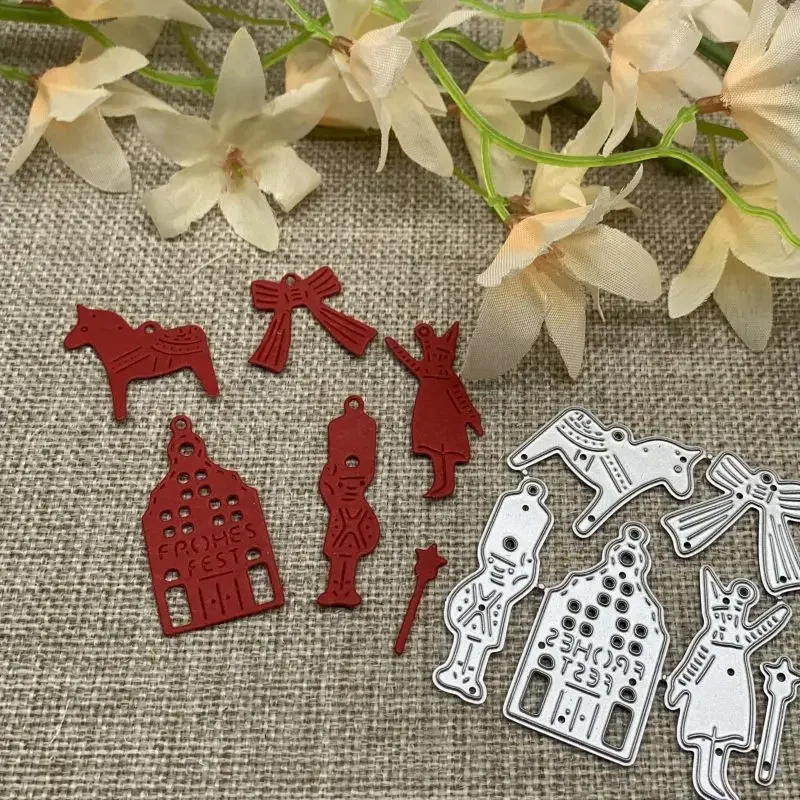 Новогодние металлические вырубные формы для скрапбукинга, декоративного тиснения и рукоделия, шаблон для вырезания
Новогодние металлические вырубные формы для скрапбукинга, декоративного тиснения и рукоделия, шаблон для вырезания