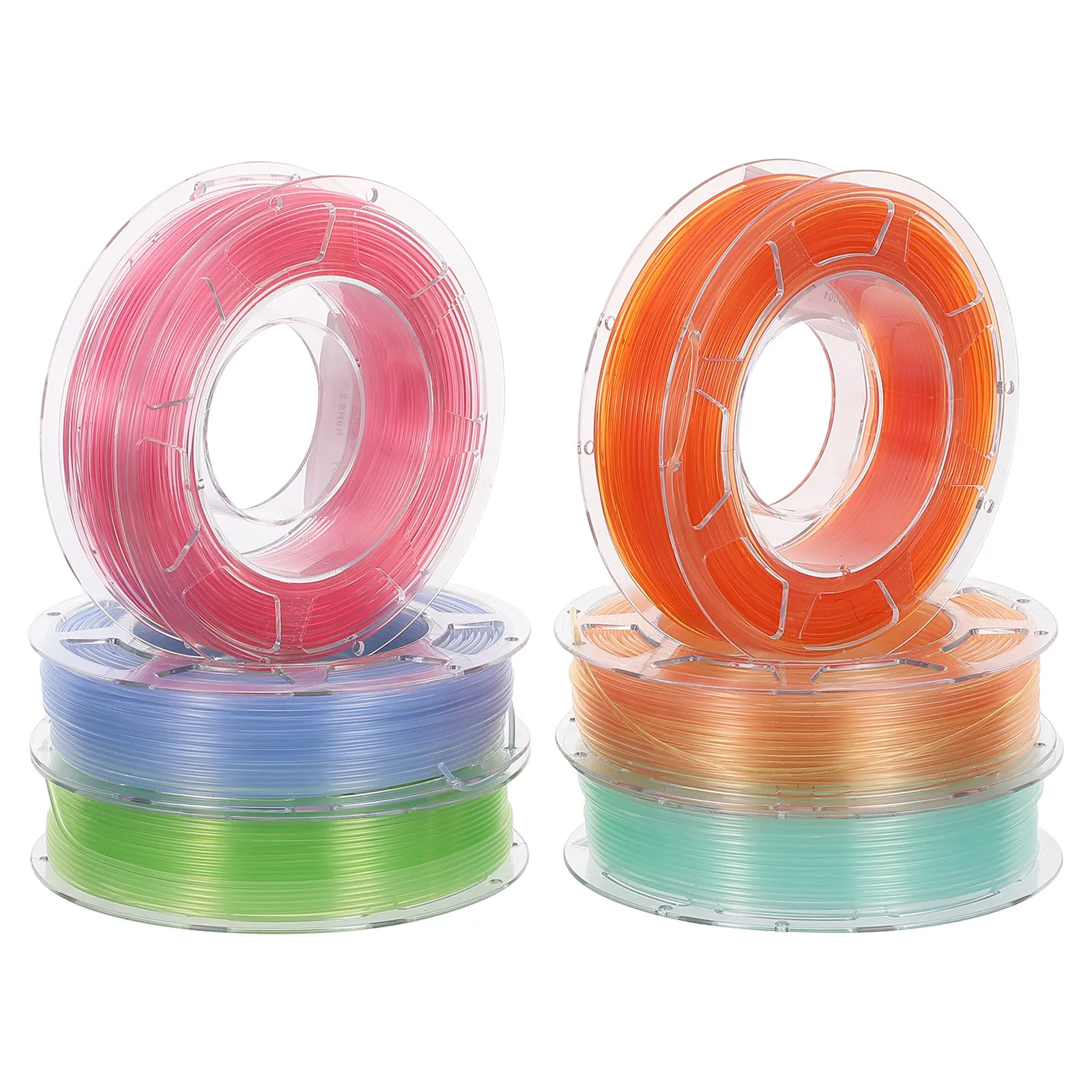 6 Rolls Pla Filament Bundle Transparent Pastel Rainbow Multicolor 3D Printing Supply for DIY Projects 3D Printer Filament Pla
6 Rolls Pla Filament Bundle Transparent Pastel Rainbow Multicolor 3D Printing Supply for DIY Projects 3D Printer Filament Pla