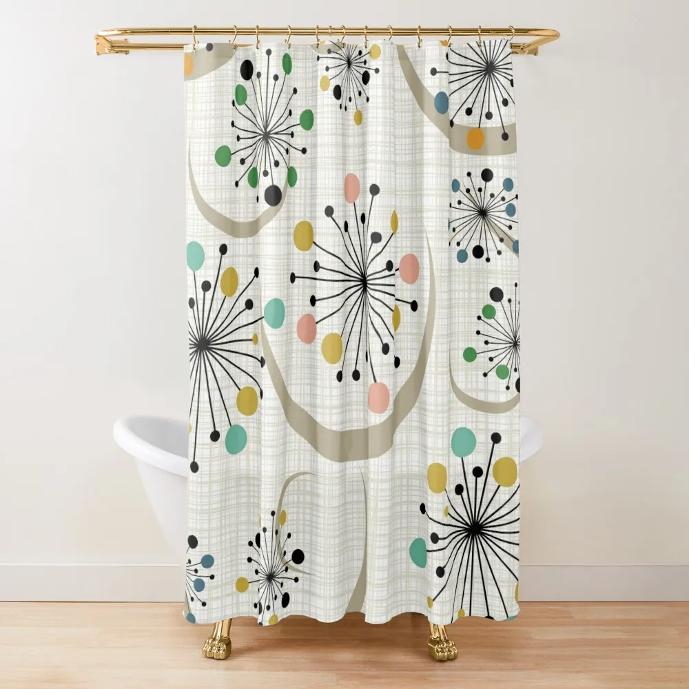 Eames Era Starbursts Shower Curtain Modern Showers For Bathroom Luxury Bathroom Shower Curtain
Eames Era Starbursts Shower Curtain Modern Showers For Bathroom Luxury Bathroom Shower Curtain
