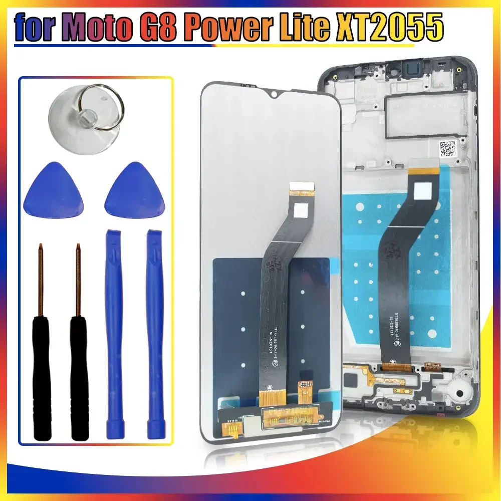 Новый ЖК-дисплей для Motorola Moto G8 Power Lite XT2055, ЖК-дисплей, дигитайзер сенсорного экрана для Moto G8 Power Lite XT2055-1, замена
Новый ЖК-дисплей для Motorola Moto G8 Power Lite XT2055, ЖК-дисплей, дигитайзер сенсорного экрана для Moto G8 Power Lite XT2055-1, замена