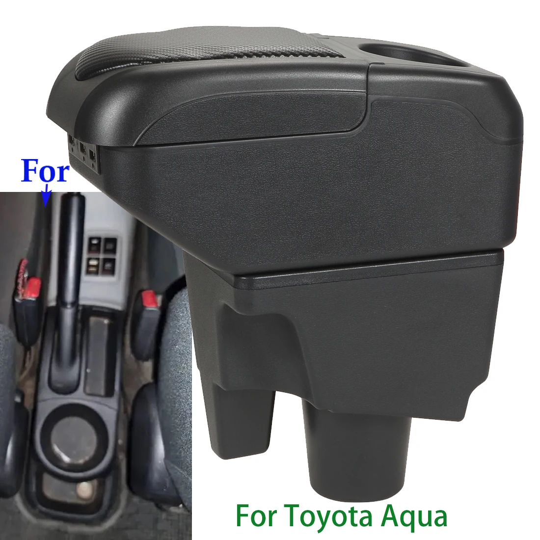 Для Toyota Aqua подлокотник для Toyota Prius C Aqua автомобильный подлокотник автоматический ящик для хранения усилий интерьерные детали автомобильные аксессуары
Для Toyota Aqua подлокотник для Toyota Prius C Aqua автомобильный подлокотник автоматический ящик для хранения усилий интерьерные детали автомобильные аксессуары