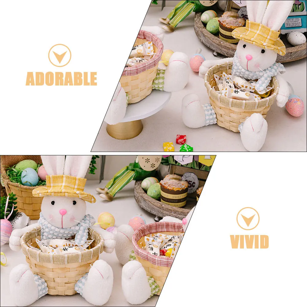 Cute Bunny Storage Basket for Easter Fruits Candies Snacks Kitchen Tabletop Organizer Woven Household Basket Rustic Flower Girl
Cute Bunny Storage Basket for Easter Fruits Candies Snacks Kitchen Tabletop Organizer Woven Household Basket Rustic Flower Girl