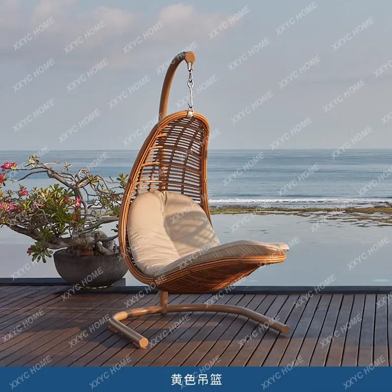 Уличное подвесное кресло-качели для двора и балкона, модное креативное плетеное кресло-качалка из ротанга, домашнее подвесное кресло для отдыха
Уличное подвесное кресло-качели для двора и балкона, модное креативное плетеное кресло-качалка из ротанга, домашнее подвесное кресло для отдыха