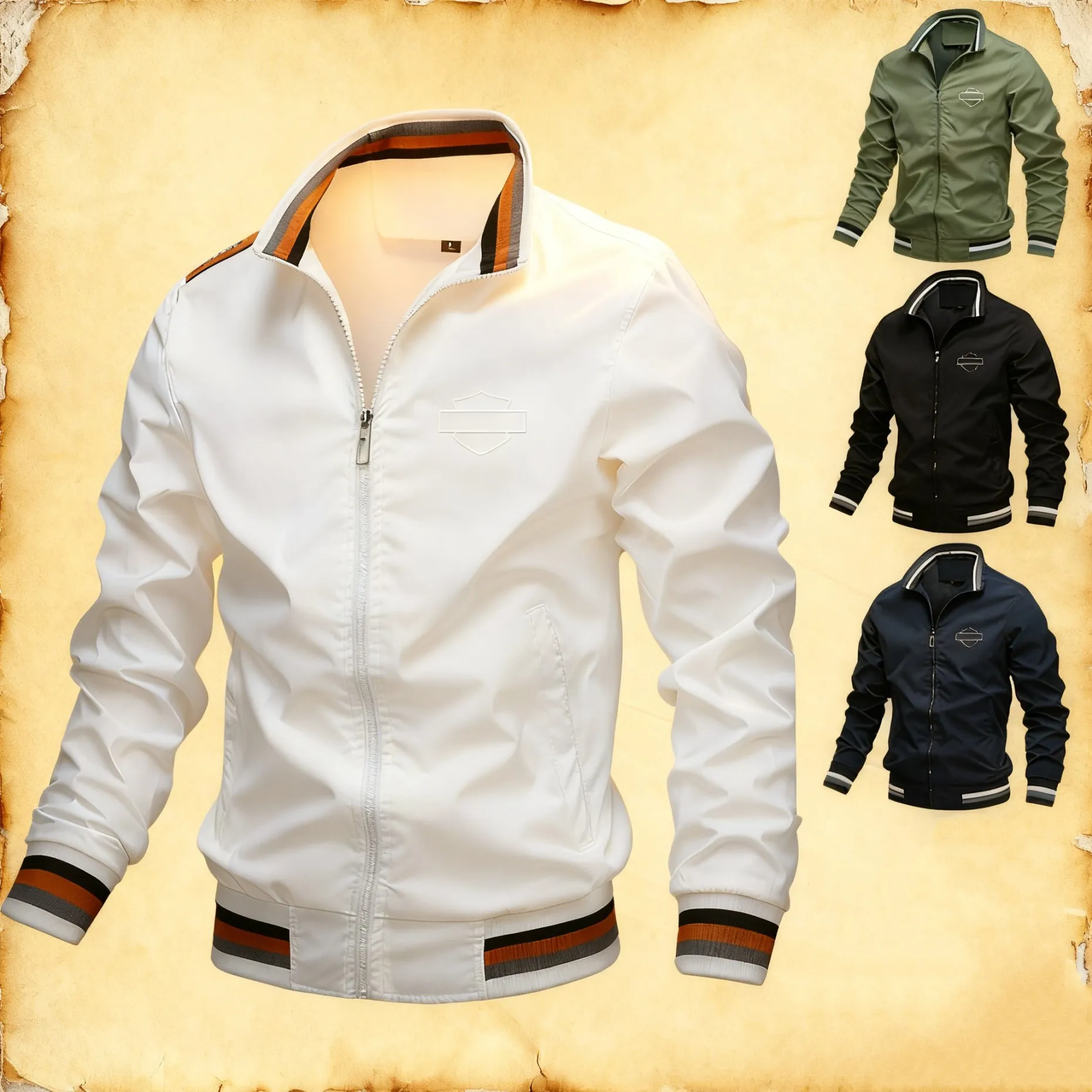 For Harley Davidson Softail Sportster VRSC Motorcycle Off-road Casual Loose Sports Men's Cardigan Fashionable Plus Size Jacket
For Harley Davidson Softail Sportster VRSC Motorcycle Off-road Casual Loose Sports Men's Cardigan Fashionable Plus Size Jacket